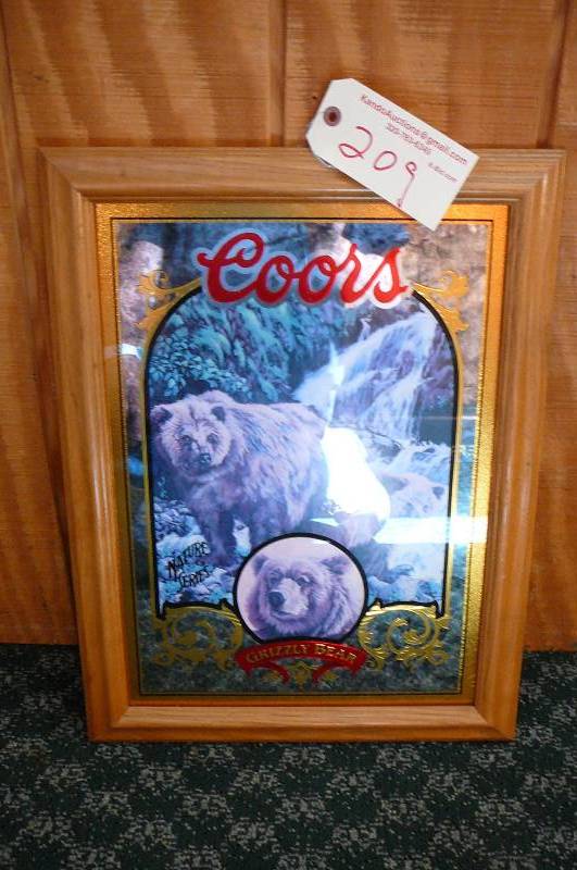 lot 209 image: Coors Nature Series Grizzly Bear #6