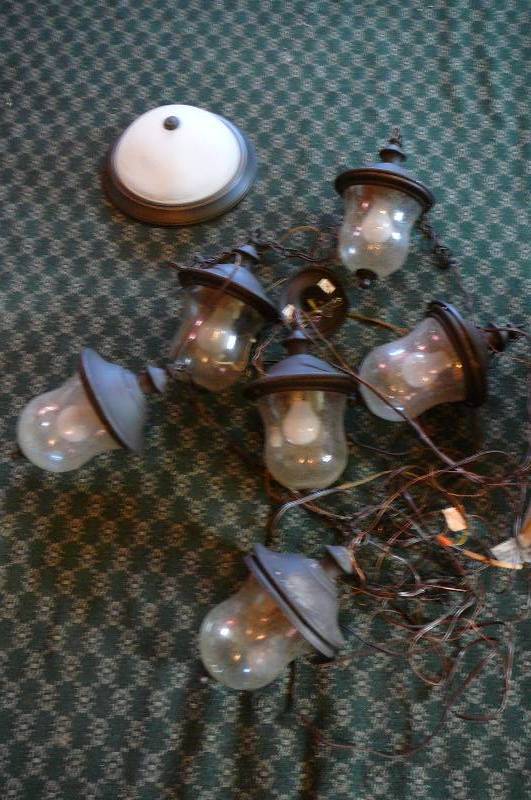 lot 230 image: Hanging Fixtures