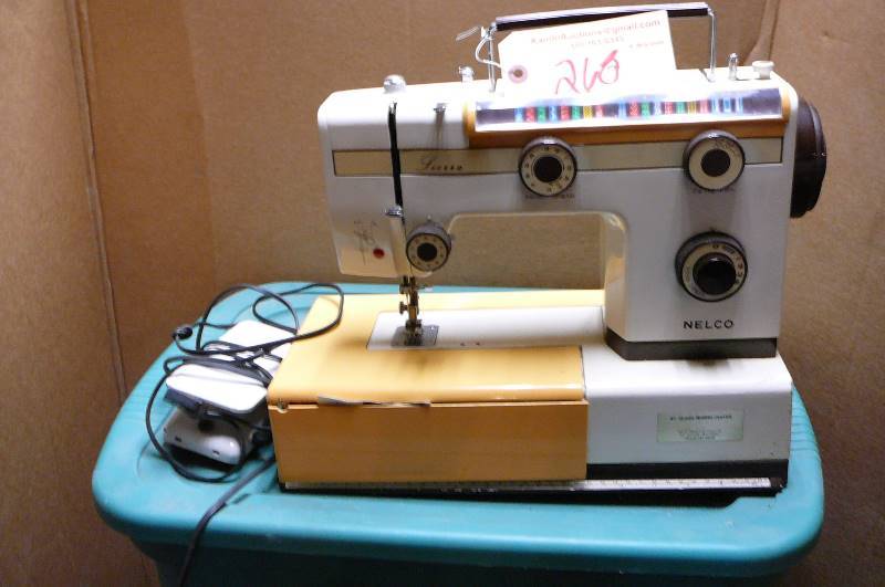 lot 268 image: Sewing machine Nelco Assortment some