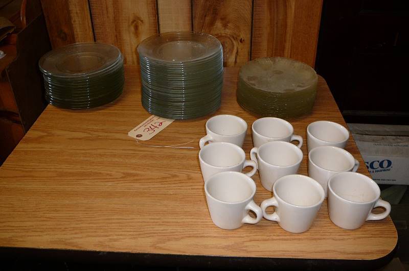 lot 342 image: Salad Plates and Cups