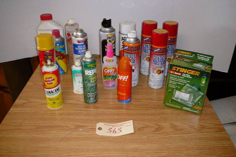 lot 363 image: Misc. Lot, Contact insecticide
