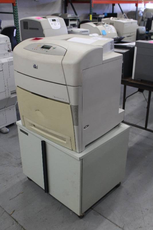 lot 21 image: HP Color LaserJet 5500n Printer