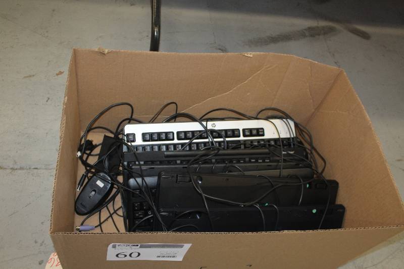 lot 60 image: Computer Keyboards, Mice
