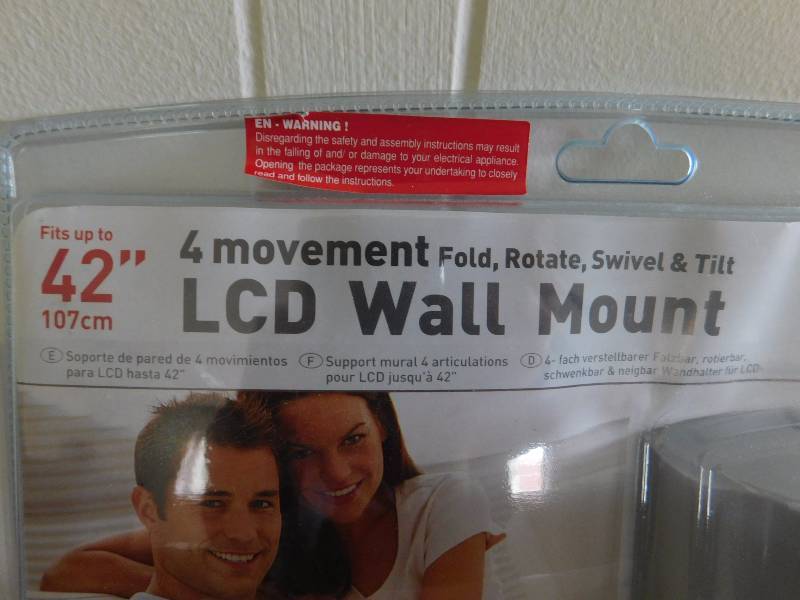 lot 4 image: NEW LCD Barken Wall Mount