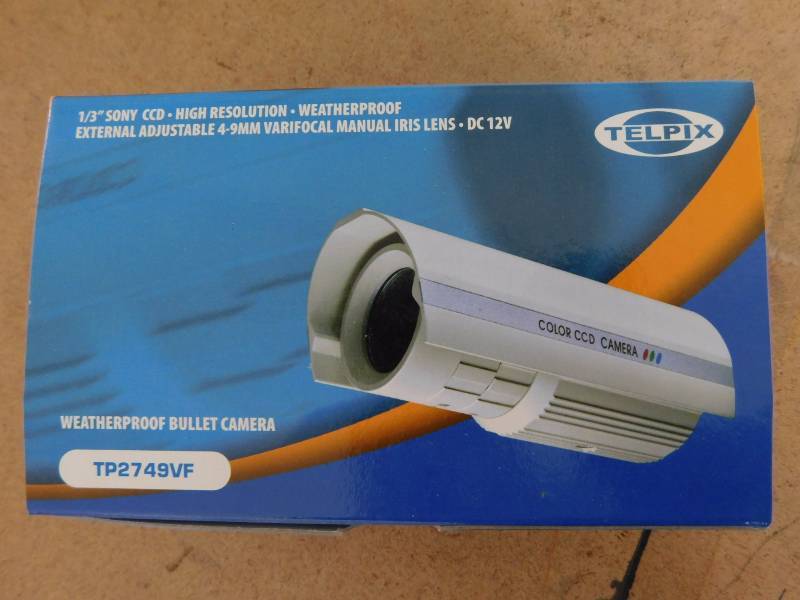lot 12 image: 2 - TelPix Weather Proof Bullet Cameras