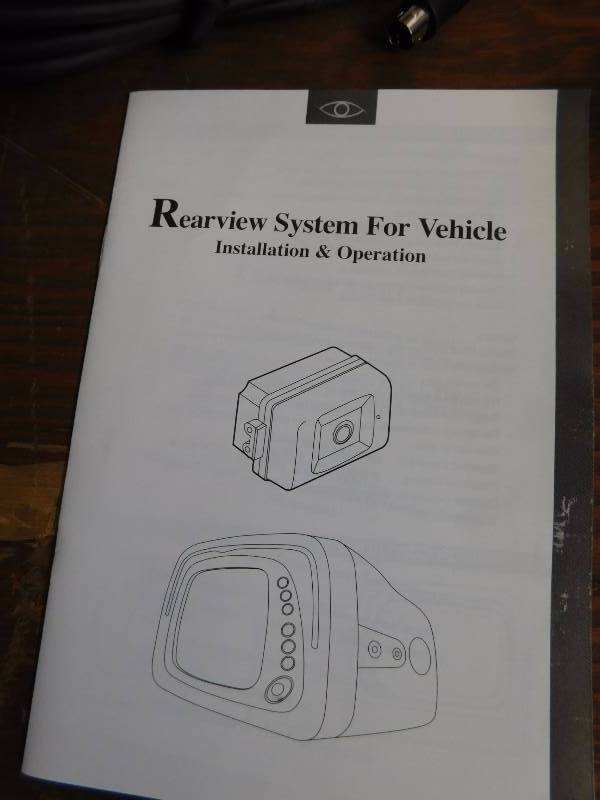 lot 25 image: Home Sentinel Back Up Camera System for Vehicle CA52