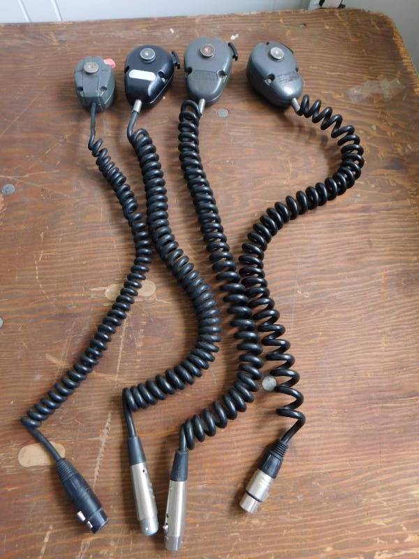 lot 31 image: Vintage Shure Radio Mics. (x4)