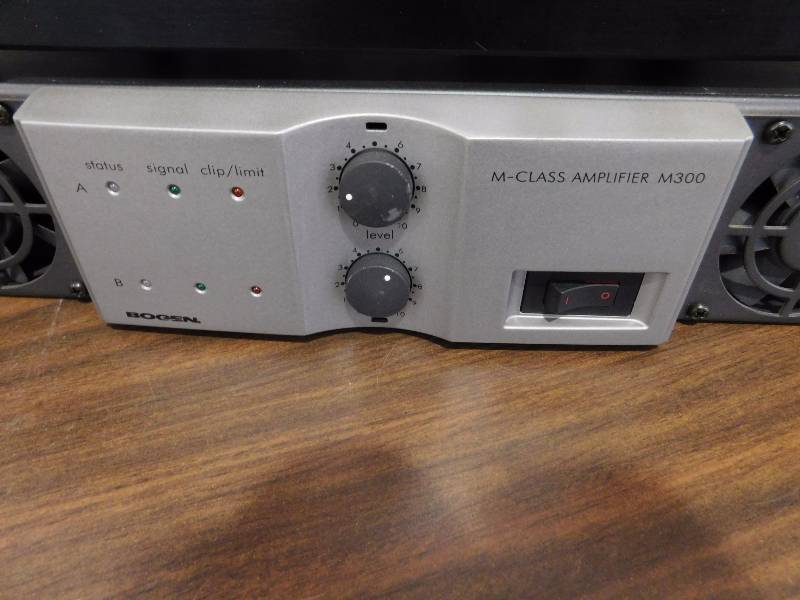 lot 68 image: Bogen M Class Amplifier M3000 and More