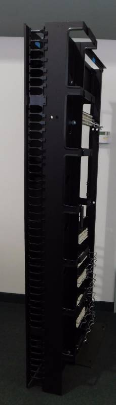 lot 69 image: Chatsworth Products Server Rack, Includes Attachments (approx. 31 x 84 x 15)