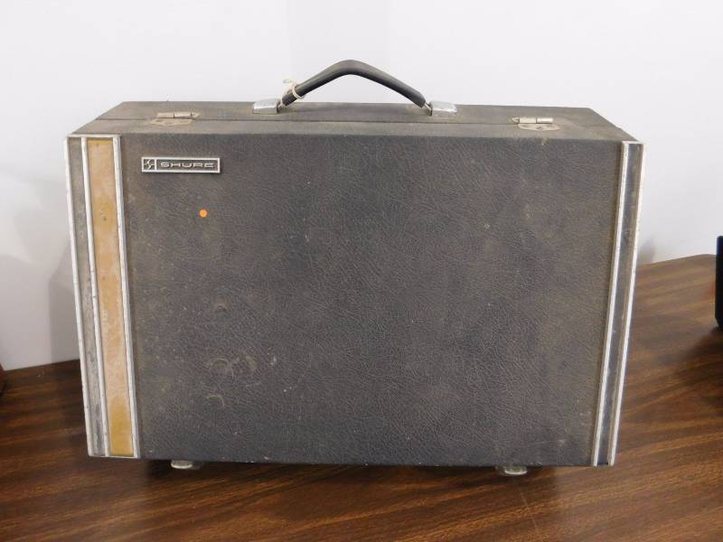 lot 94 image: Vintage Shure SR101 Mixing Board in Case