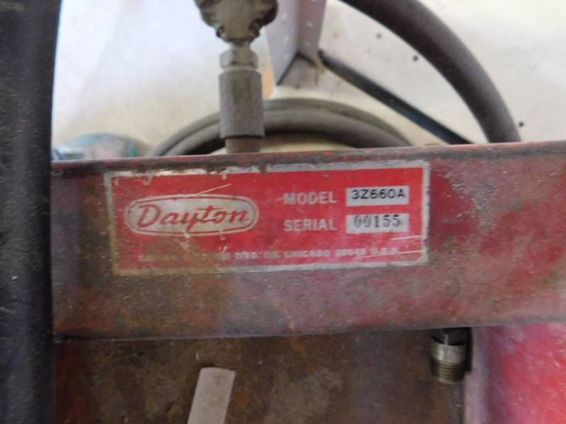 lot 103 image: Antique Dayton Pressure Washer, Model #3Z660A