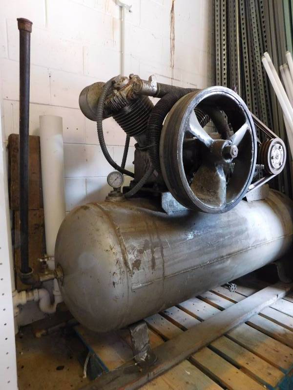 lot 106 image: Marble-Card Electric Co. Air Compressor, Serial #36180