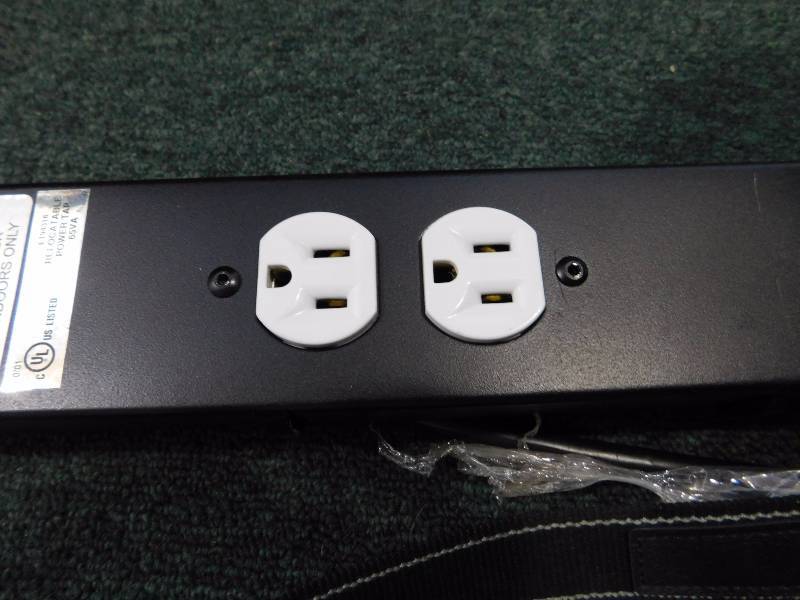 lot 116 image: 2 Middle Atlantic Power Strips, Model #PD-620J-IG, Model # PD-1415C