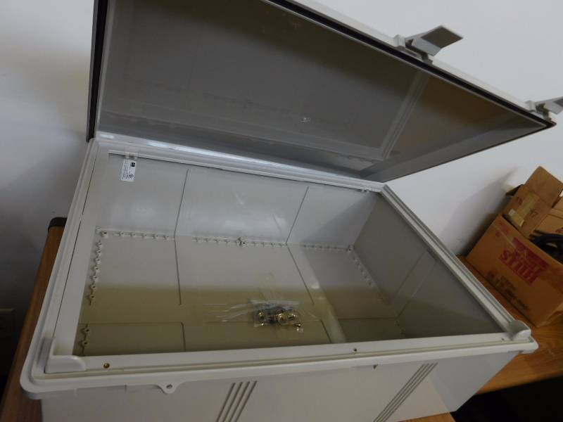 lot 141 image: NEW Bud Industries Electrical Box #45947 (approx. exterior 29 x 9 x 21)