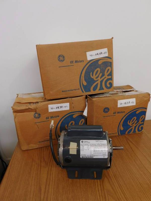 lot 142 image: 4  New 13 hp GE Motors, Model #5KC37NN14JT
