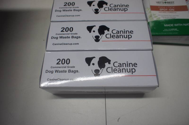 lot 330 image: (Lot of 8) Assorted Dog Items