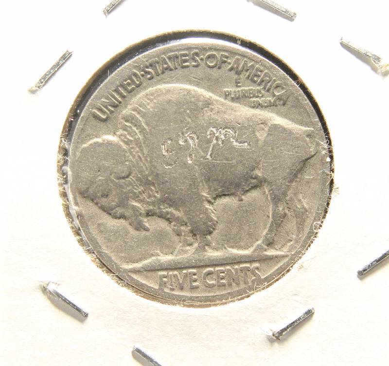 VINTAGE HOBO NICKEL MODIFIED BUFFALO NICKEL NICELY FASHIONED
