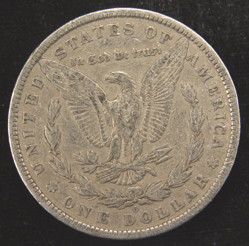 1881-O MORGAN SILVER DOLLAR FINE