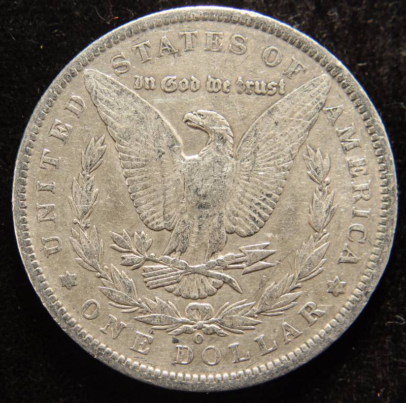 1891-O MORGAN SILVER DOLLAR FINE
