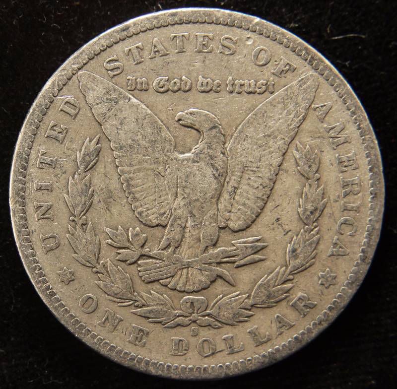 1897-S MORGAN SILVER DOLLAR FINE