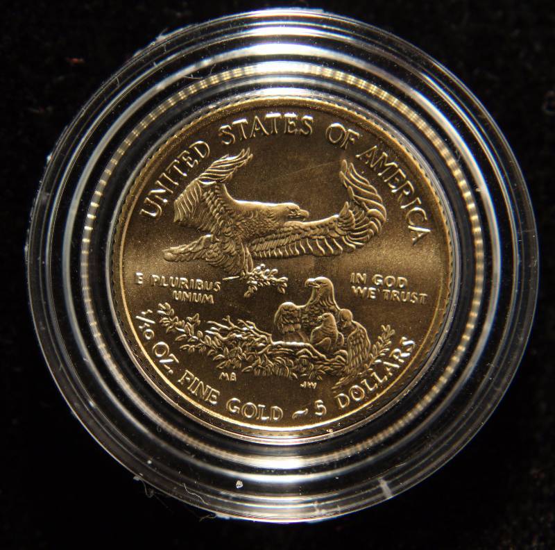 110 TROY OZ. .999 FINE GOLD 2009 AMERICAN EAGLE IN AIRTITE HOLDER