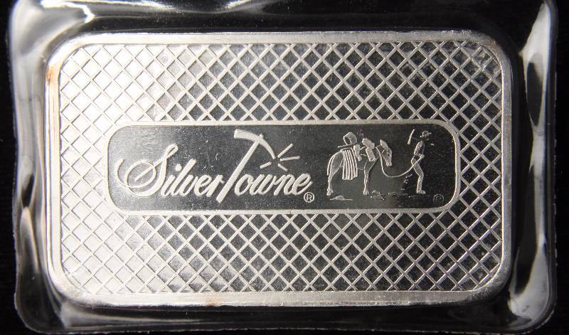 5 TROY Oz. .999 FINE SILVER BAR PROSPECTOR SEALED
