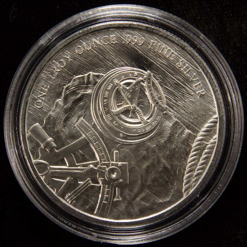 1 TROY OZ. .999 FINE SILVER PROSPECTOR IN AIRTIGHT HOLDER