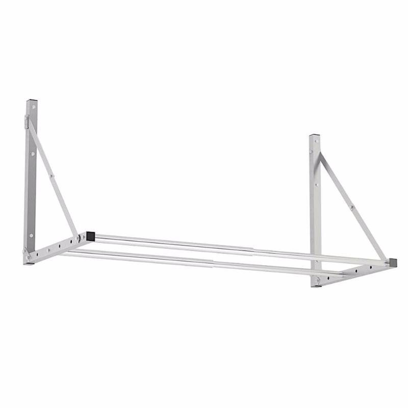 HyLoft 48 in. W Adjustable Folding Garage Wall Tire Rack