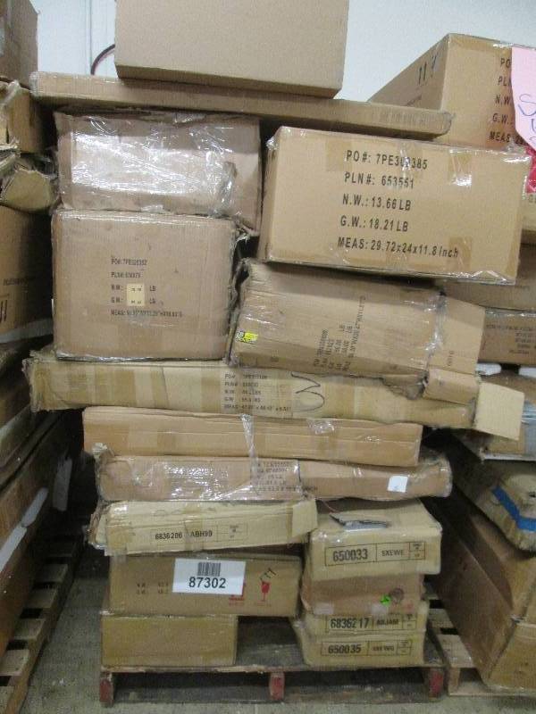 Pallet of Furniture Damaged or Mis...