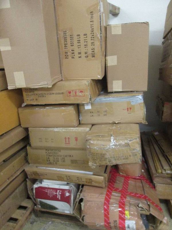 Pallet of Furniture Damaged or Mis...