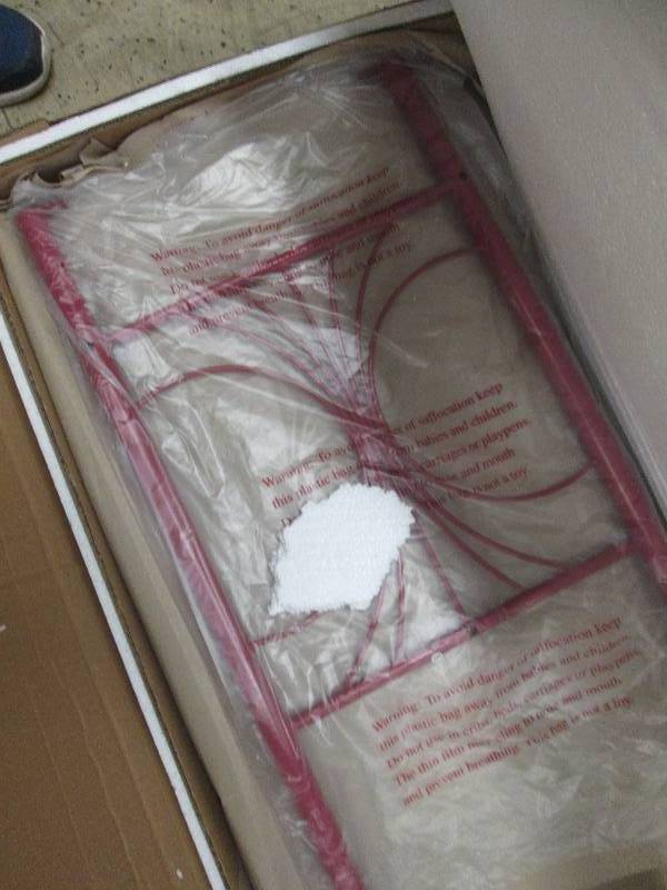 Bistro Table only open box, Assembl...
