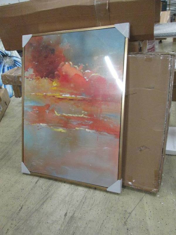 Orange Mod Art open box Retail $199...