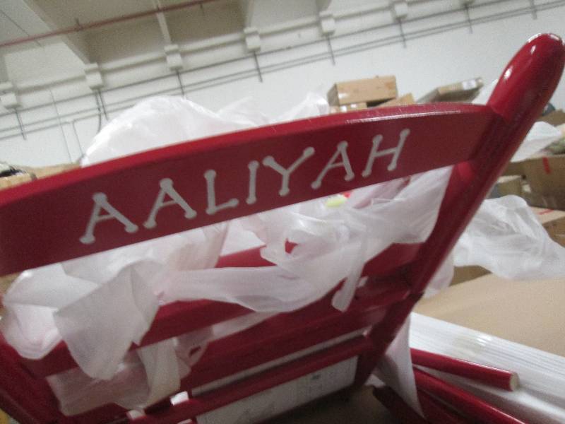 Personalized Childs Rocking Chair ...