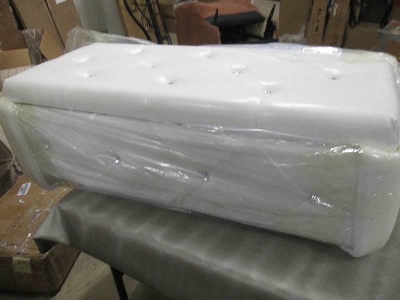 Bling Storage Bench open box, no le...