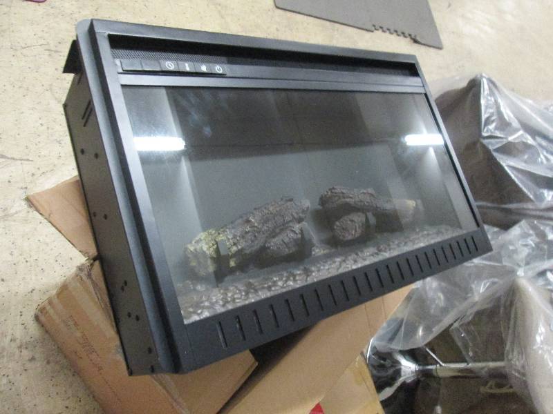 Electric Fireplace Insert open box,...