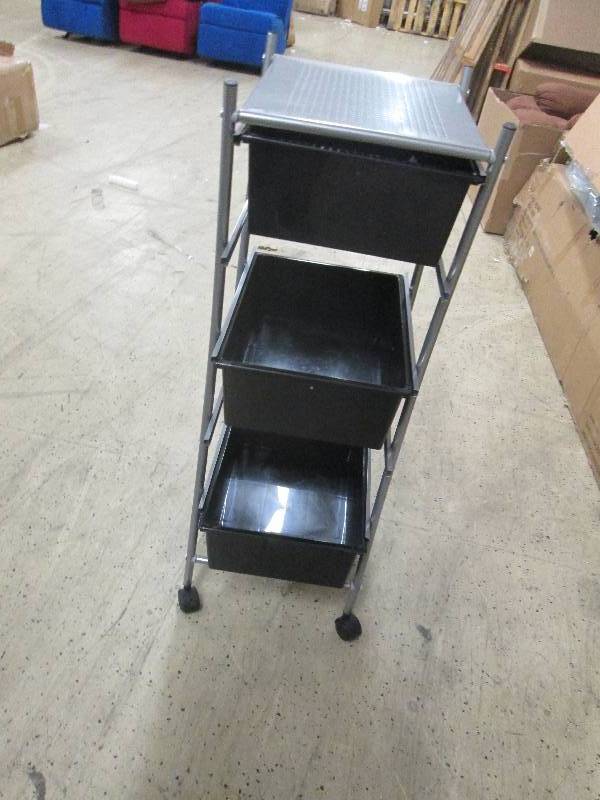 Rolling Storage Cart 3 Drawer(2 dra...