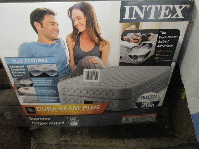 Supreme Airflow Airbed Queen open b...