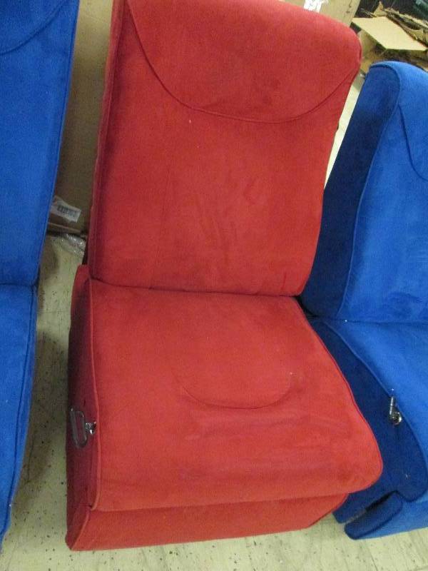 Red Rocker Recliner - no arms...