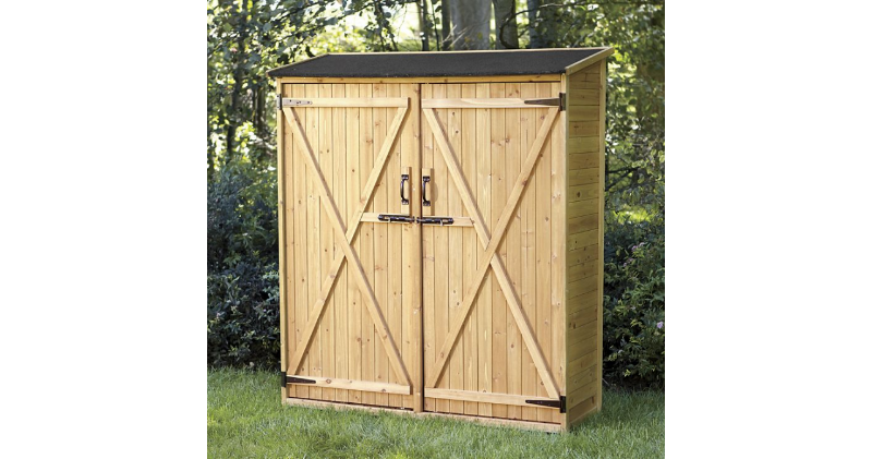 Large Wooden Tool Shed open box Ret...