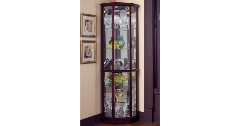 Lighted Corner Curio open box Retai...