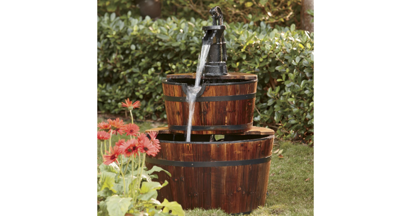 Barrel Fountain open box, untested ...