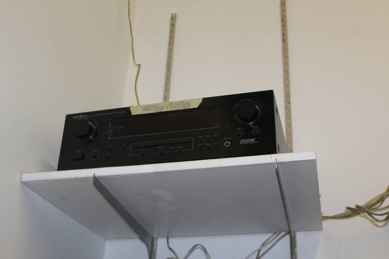 lot 12 image: Insignia 200W Stereo Receiver Amplifier