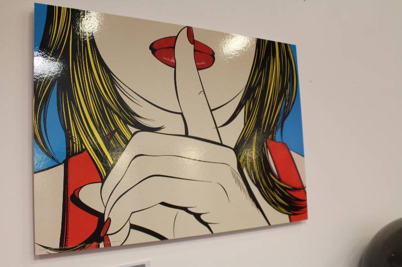 lot 38 image: Sssshhh by Deborah Azzopardi Wall Art