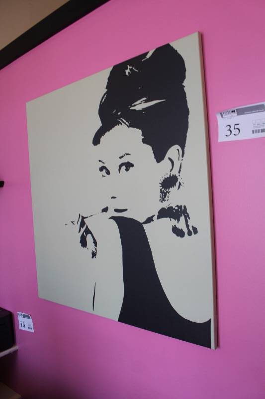 lot 35 image: Woman Wall Art