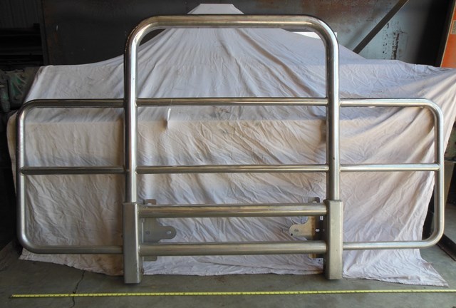 lot 12 image: Luverne Heavy Duty Bumper  Deer Guard  Cow Pusher