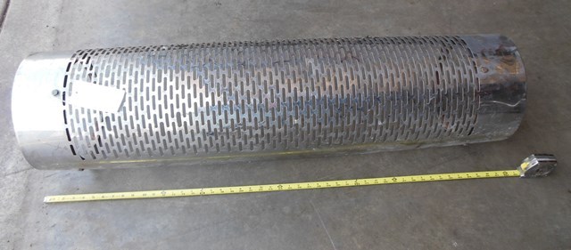 lot 35 image: Stainless Exhaust Shield  Cover