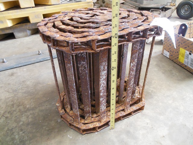 lot 76 image: Steel Belt for Salt  Sand Spreader