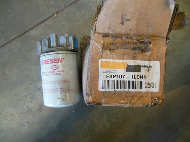 lot 117 image: Gresen Hydraulic Oil Filter Housing