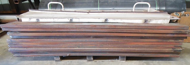 lot 123 image: Miscellaneous Corrugated Steel Panels