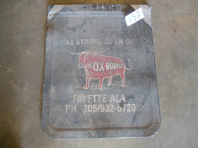lot 137 image: Mud Flaps